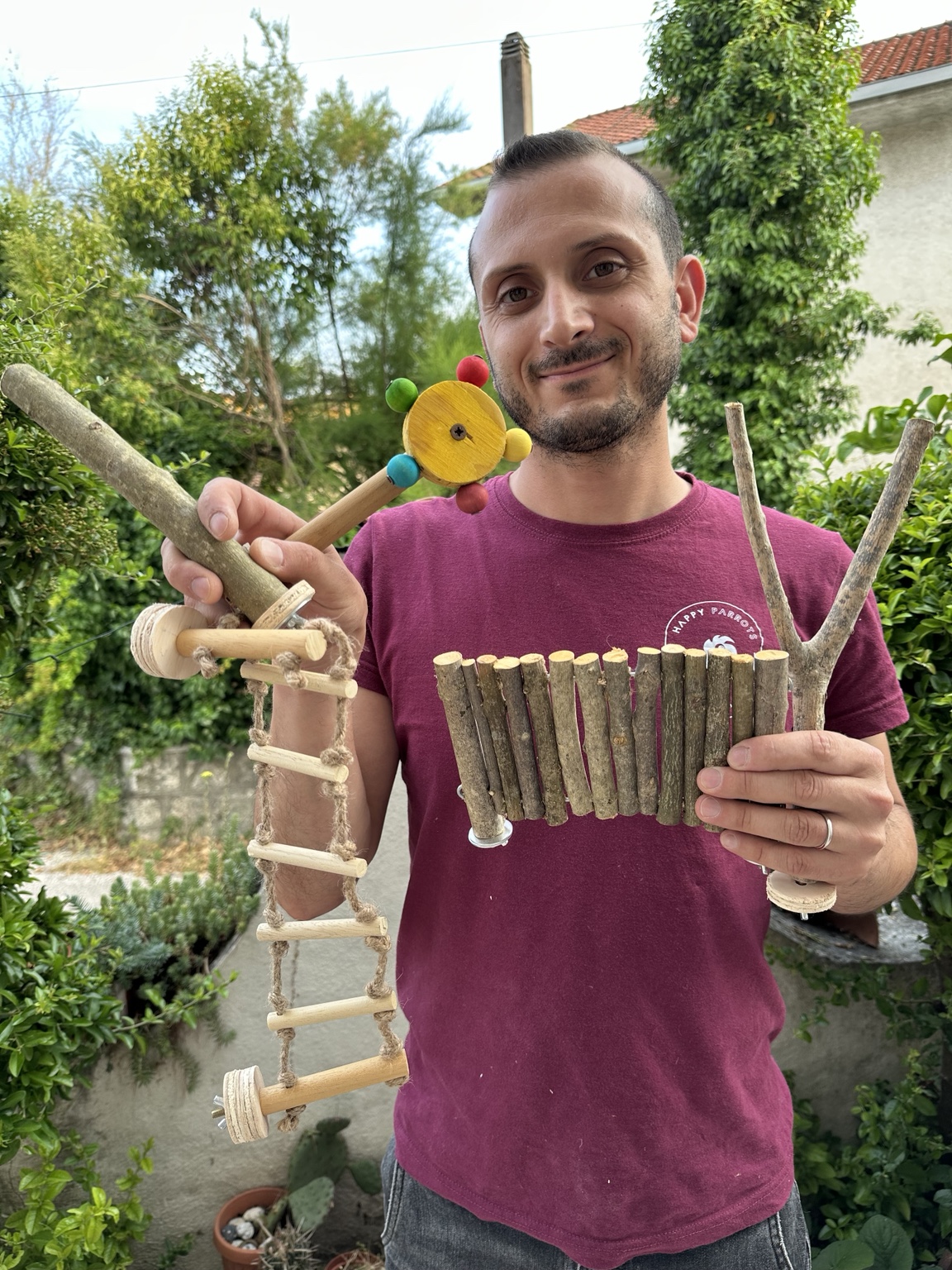 Kit gabbia Happy Parrots