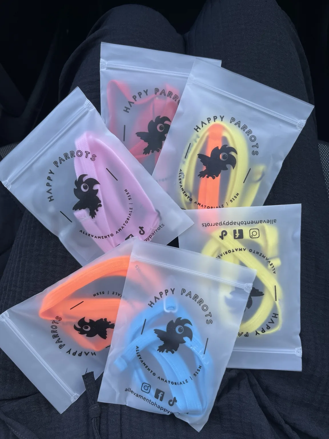 Packaging Happy Parrots